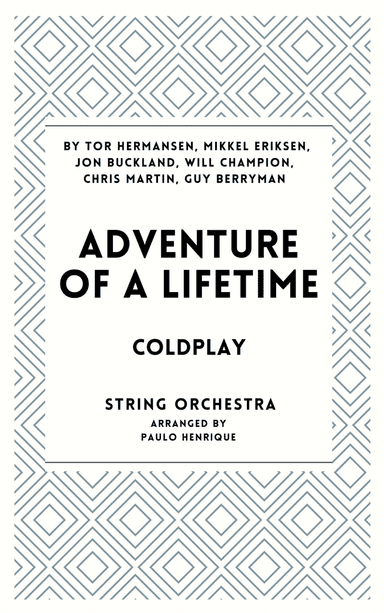 Adventure Of A Lifetime
