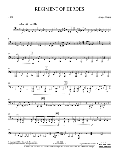 Regiment Of Heroes Windependence Artist Level - Tuba