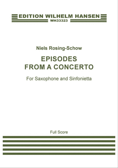 Episodes From A Concerto (Score)