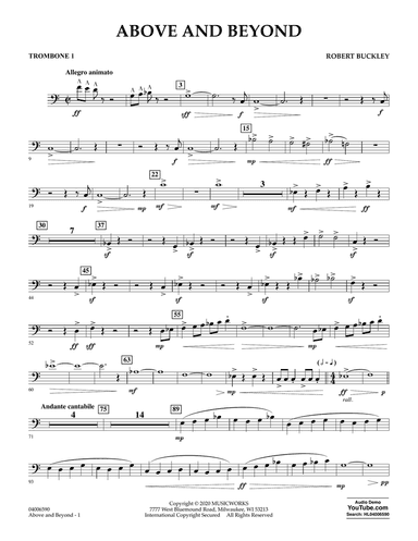 Above and Beyond - Trombone 1