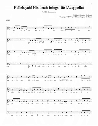 "His death brings life"