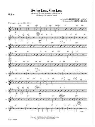 Swing Low, Sing Low: Guitar