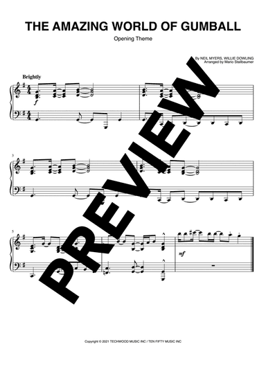 Amazing World Of Gumball Opening Theme