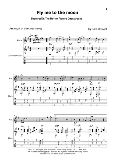 Fly Me To The Moon (in Other Words)