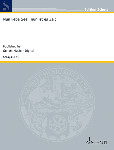 Nun liebe Seel, nun ist es Zeit