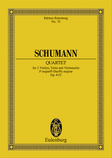 String Quartet No. 2, Op. 41 in F Major