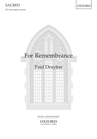 For Remembrance