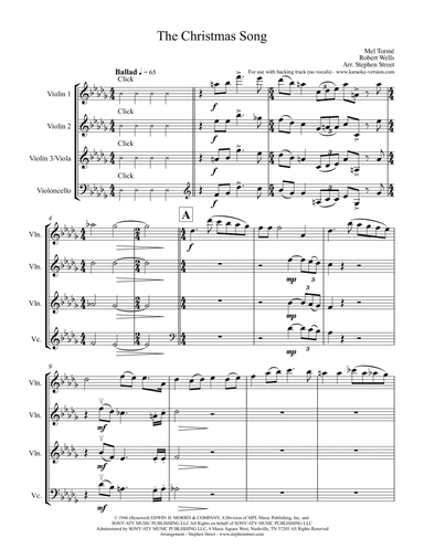 The Christmas Song (chestnuts Roasting On An Open Fire)