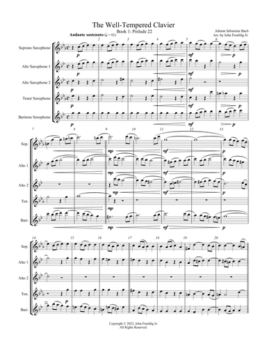 Prelude and Fugue in B-flat Minor