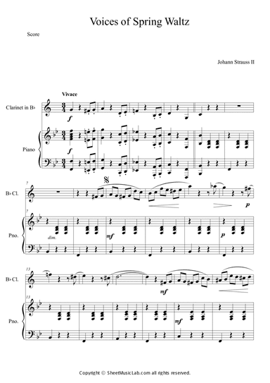 Voice of Spring Waltz