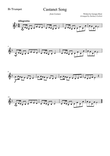 Castanet Song
