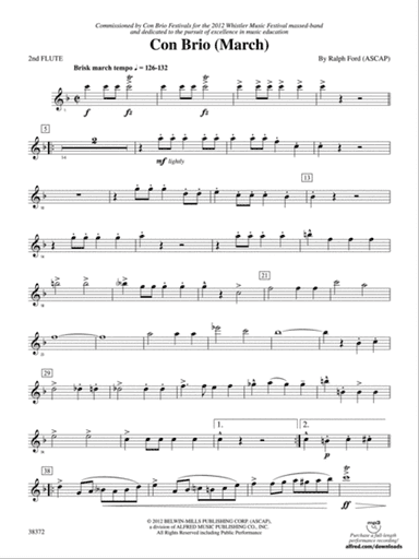 Con Brio: 2nd Flute