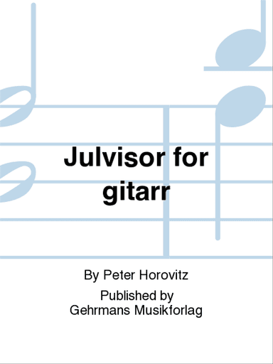 Julvisor for gitarr