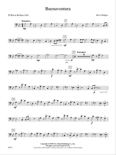Buenaventura: (wp) B-flat Tuba B.C.