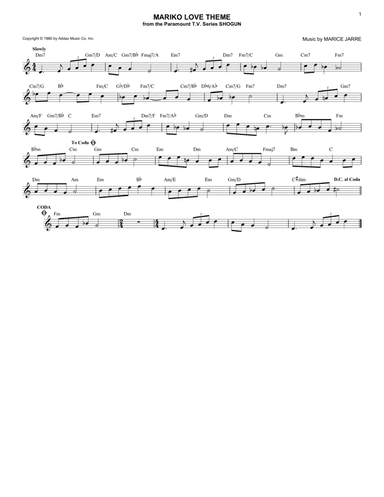 Mariko Love Theme
