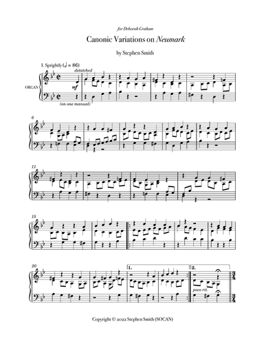 Canonic Variations on "Neumark"