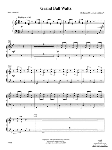 Grand Ball Waltz: Piano Accompaniment