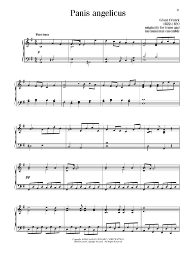 Panis Angelicus (O Lord Most Holy)