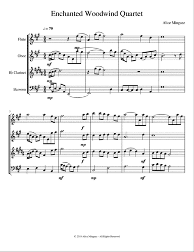 Enchanted Woodwind Quartet