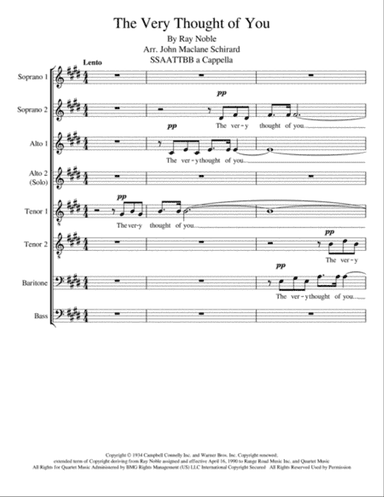 The Very Thought Of You