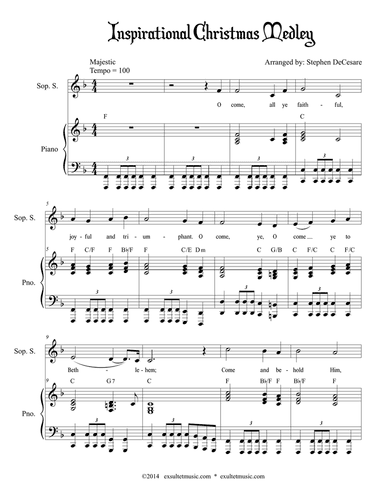 Inspirational Christmas Medley