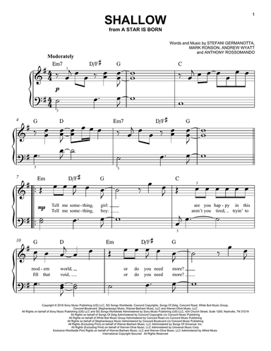 Shallow (from A Star Is Born)