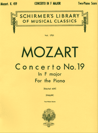 Concerto No. 19 in F, K.459