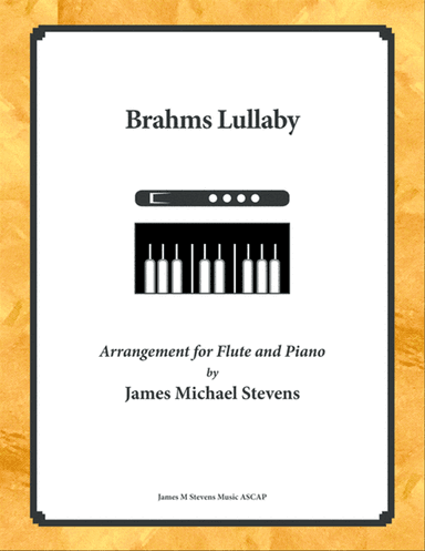 Brahms Lullaby - Flute & Piano