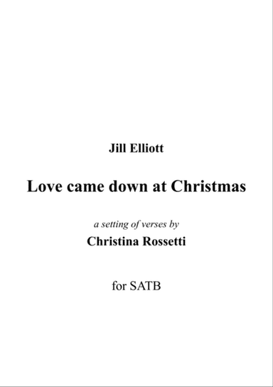 Love came down at Christmas