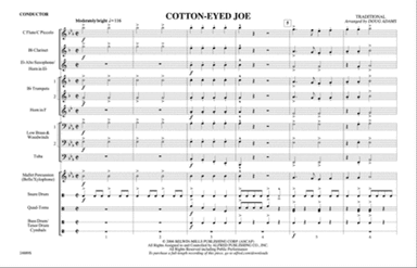 Cotton-Eyed Joe: Score