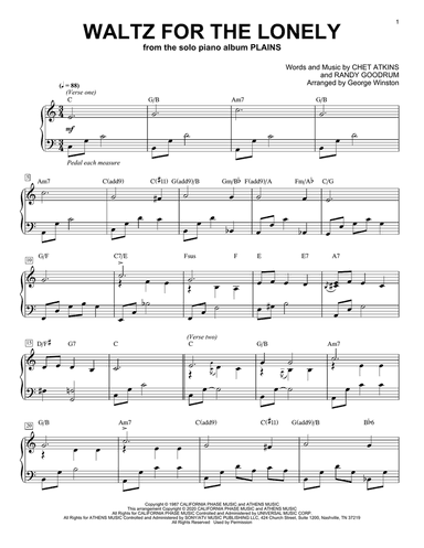 Waltz For The Lonely
