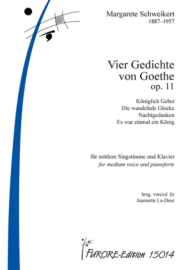 Vier Gedichte von Goethe op.11