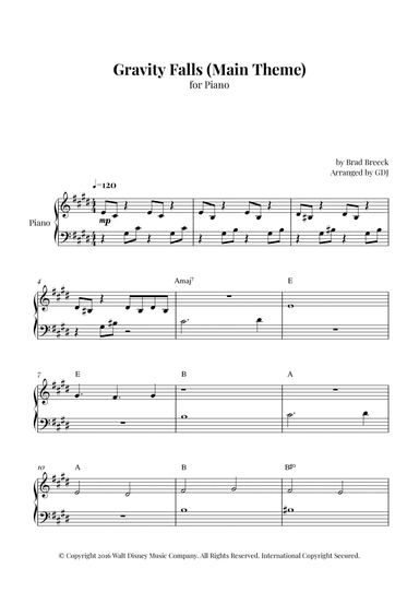 Gravity Falls (main Theme)