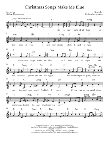 Christmas Songs Make Me Blue