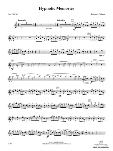 Hypnotic Memories: 2nd Oboe