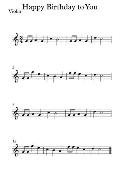 Happy Birthday to You!