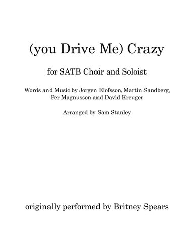 (you Drive Me) Crazy