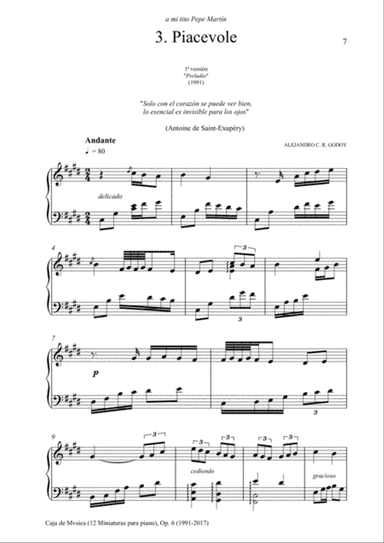 Caja de Mvsica, Op.6 (2017) 3. Piacevole