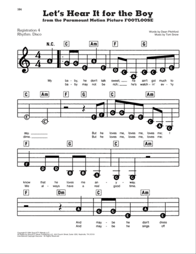 Let's Hear It For The Boy