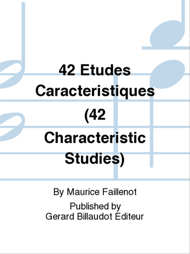 42 Etudes Caracteristiques
