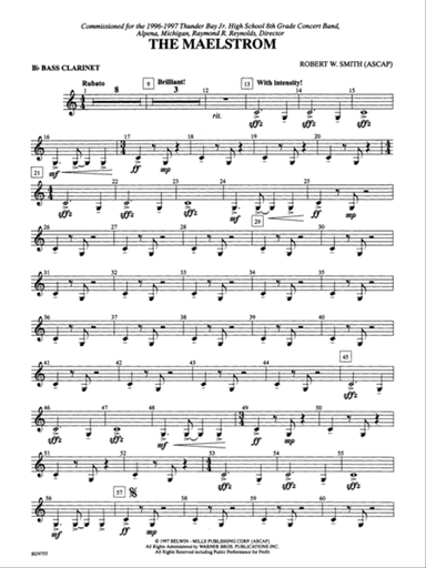 The Maelstrom: B-flat Bass Clarinet