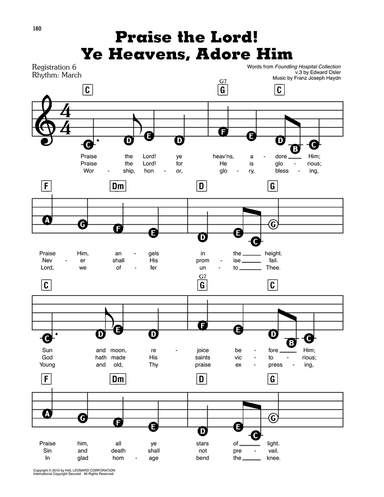 Praise The Lord! Ye Heavens, Adore Him