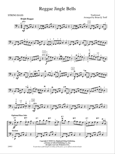 Reggae Jingle Bells: String Bass