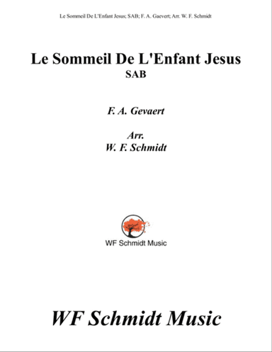 Le Sommeil De L'Enfant Jesus
