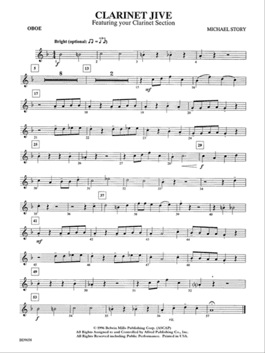 Clarinet Jive: Oboe