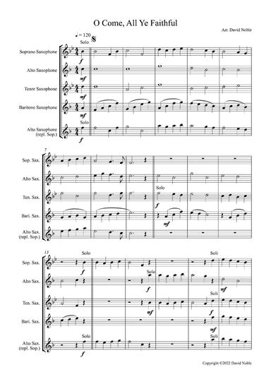 O Come, All Ye Faithful