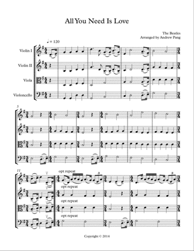 All You Need Is Love