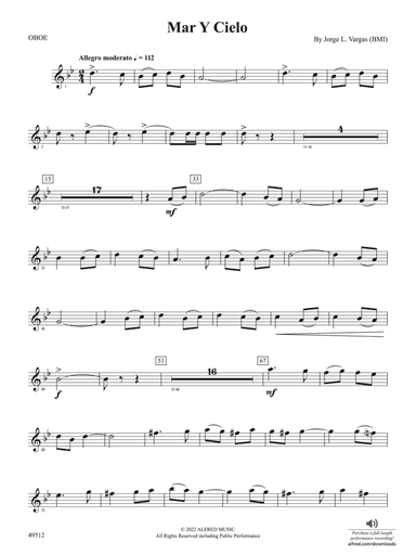 Mar Y Cielo: Oboe