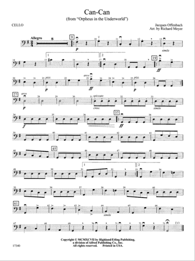 Can-Can: Cello
