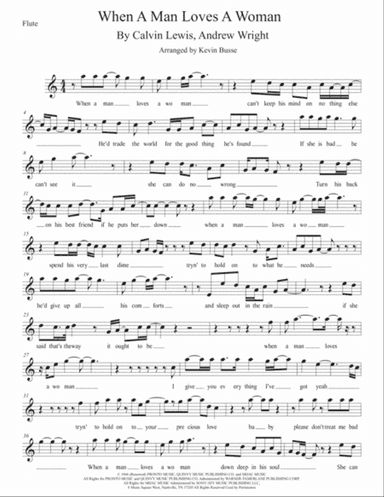 When A Man Loves A Woman